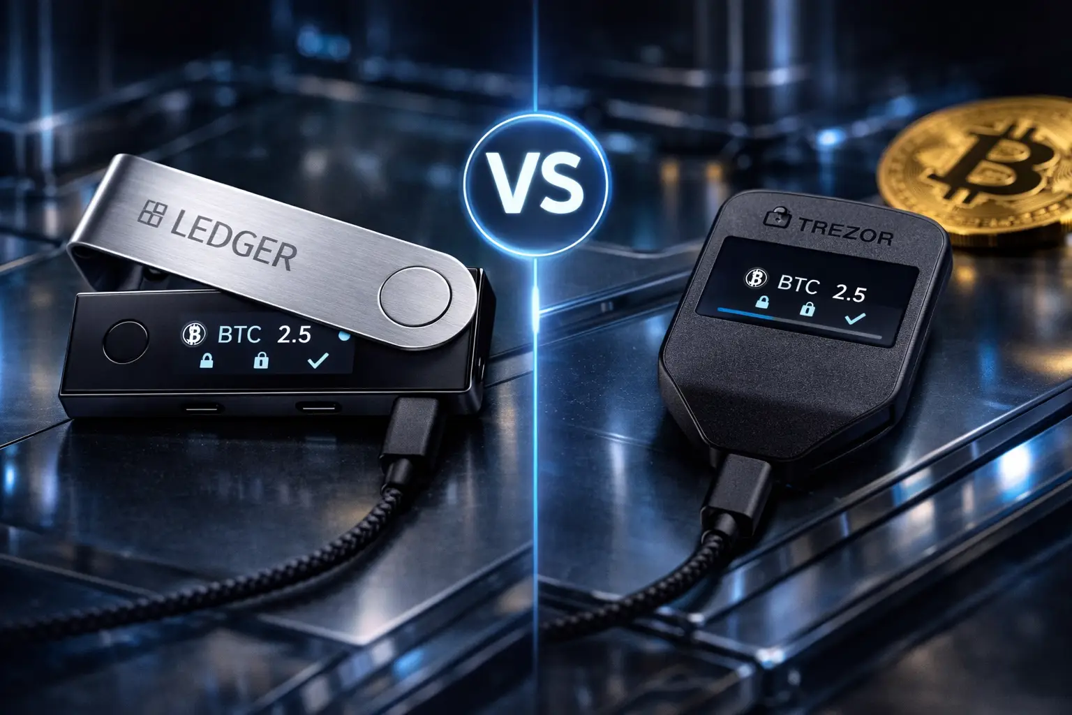 Trezor Safe 5 hardware wallet alternative comparison